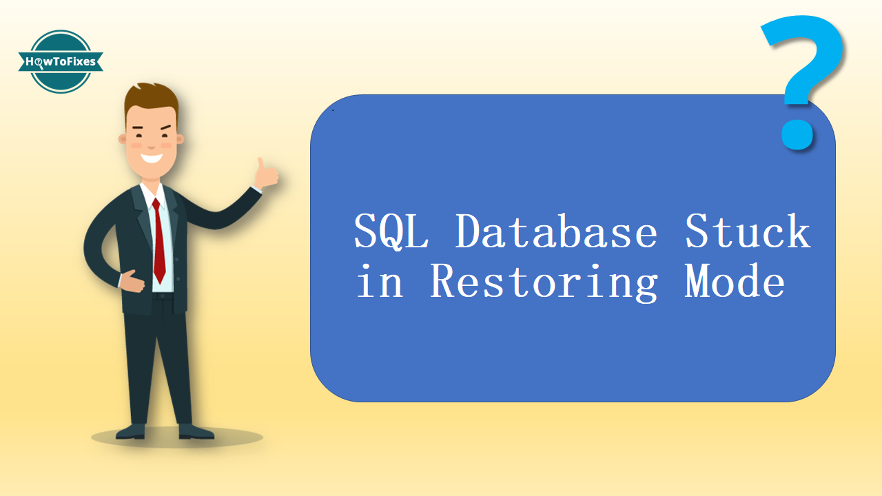 SQL Database stuck in restoring mode